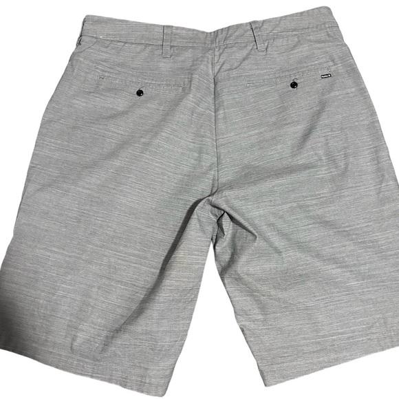 Hurley Men's H2O Dri Breathe 19" Outseam Hybrid Swim Board WalkShorts,Grey/34 - Picture 3 of 5